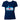 A navy blue short-sleeve t-shirt with a graphic on the front showing the Chicago skyline, the Chicago flag colors, a red Misericordia heart logo, and the text 'MISERICORDIA FAMILY FEST'.