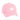 Pink cap with a white heart design and text on a white background